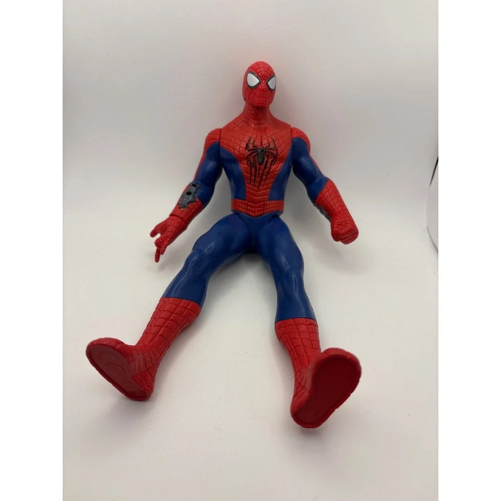 Marvel Spider-Man Action Figure 12 Inch Red Blue Articulated Toy Titan Hero